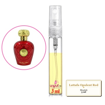 Mostra fiola din Parfumul Lattafa Opulent Red, decant sticla cu pulverizator - Img 3