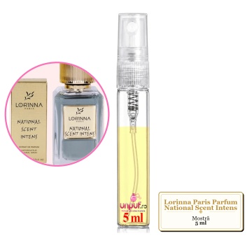 Mostra fiola din Parfumul Lorinna Paris National Scent Intens, decant sticla cu pulverizator - Img 3