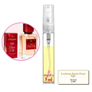 Mostra fiola din Parfumul Lorinna Paris Pour Elle, decant sticla cu pulverizator - Img 3