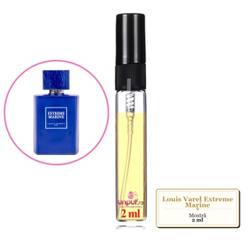 Mostra fiola din Parfumul Louis Varel Extreme Marine, decant sticla cu pulverizator - Img 2