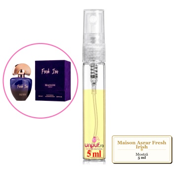 Mostra fiola din Parfumul Maison Asrar Fresh Irish, decant sticla cu pulverizator - Img 4