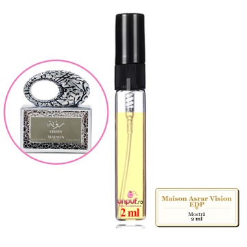 Mostra Fiola Din Parfumul Maison Asrar Vision Eau De Parfum, Decant Sticla Cu Pulverizator