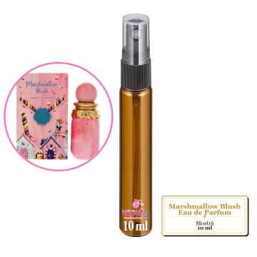 Mostra fiola din Parfumul Marshmallow Blush Eau de Parfum, decant sticla cu pulverizator