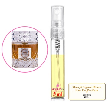 Mostra fiola din Parfumul Mawj Cognac Blaze Eau De Parfum, decant sticla cu pulverizator - Img 3