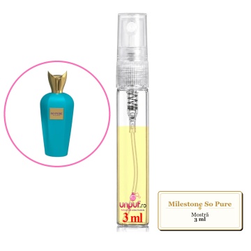 Mostra fiola din Parfumul Milestone So Pure, decant sticla cu pulverizator - Img 3