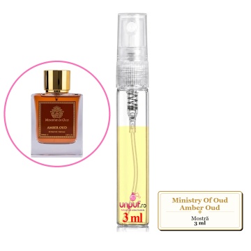Mostra fiola din Parfumul Ministry Of Oud Amber Oud, decant sticla cu pulverizator - Img 3