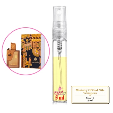 Mostra fiola din Parfumul Ministry Of Oud Nile Whispers, decant sticla cu pulverizator - Img 4