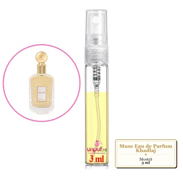 Mostra fiola din Parfumul Muse Eau de Parfum Khadlaj , decant sticla cu pulverizator - Img 3