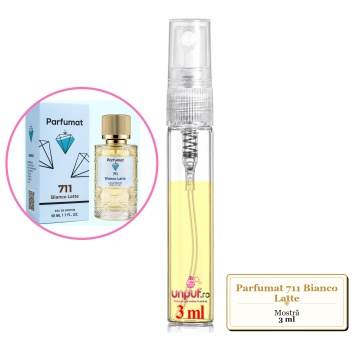 Mostra fiola din Parfumul Parfumat 711 Bianco Latte, decant sticla cu pulverizator - Img 2