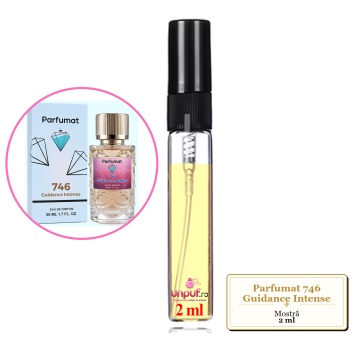 Mostra fiola din Parfumul Parfumat 746 Guidance Intense, decant sticla cu pulverizator