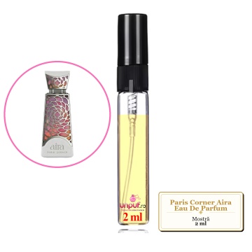 Mostra fiola din Parfumul Paris Corner Aira Eau De Parfum, decant sticla cu pulverizator