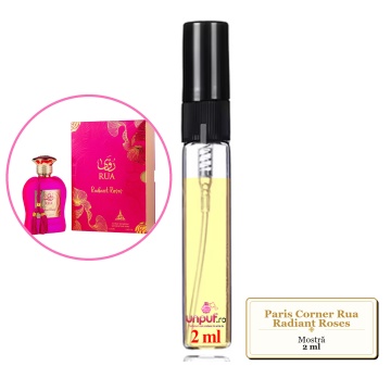 Mostra fiola din Parfumul Paris Corner Rua Radiant Roses, decant sticla cu pulverizator - Img 1