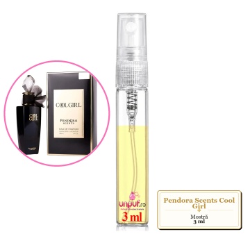 Mostra fiola din Parfumul Pendora Scents Cool Girl, decant sticla cu pulverizator - Img 3