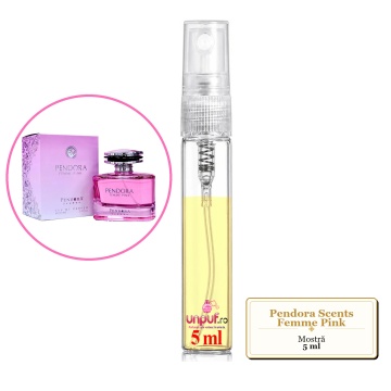 Mostra fiola din Parfumul Pendora Scents Femme Pink, decant sticla cu pulverizator - Img 4