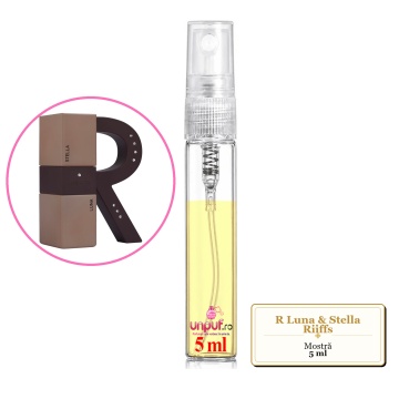 Mostra fiola din Parfumul R Luna & Stella Riiffs, unisex, decant sticla cu pulverizator - Img 3