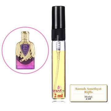Mostra fiola din Parfumul Samah Amethyst Riiffs, Barbati, decant sticla cu pulverizator