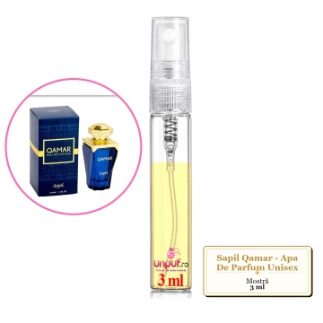 Mostra fiola din Parfumul Sapil Qamar - Apa De Parfum Unisex, decant sticla cu pulverizator - Img 3