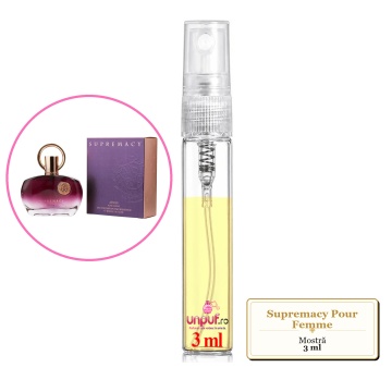 Mostra fiola din Parfumul Supremacy Pour Femme, decant sticla cu pulverizator - Img 3