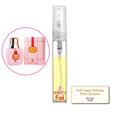 Mostra fiola din Parfumul Tad Angel Indulge Pour Femme, decant sticla cu pulverizator - Img 4