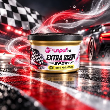 Odorizant Auto Unpuf Extra Scent Sport, Parfum Auto Fresh, Intensitate Reglabilă, Până la 60 Zile, 40g - Img 2