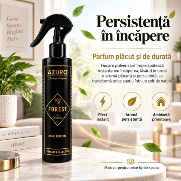 Odorizant Cameră Azuro Forest Air Freshener – 250 ml - Img 3