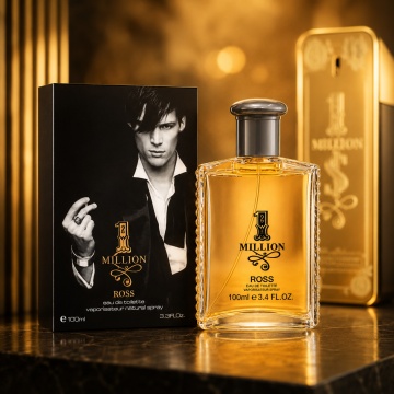 Parfum 1 Million Ross, Apă de Toaletă Bărbat, 100 ml, Inspirat din 1 Million Rabanne