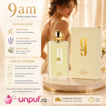 Parfum Afnan 9 Am 100 ml - Img 3