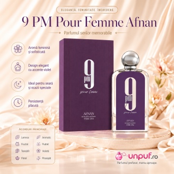 Parfum Afnan 9 Pm Pour Femme Edp 100 ml - Img 3