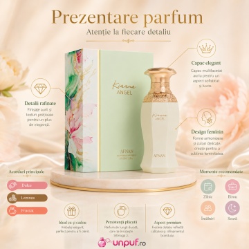 Parfum Afnan Kiaana Angel 100 ml - Img 3