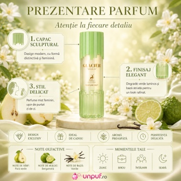 Parfum Alhambra Glacier Bella Body Mist 250 ml ,arăbesc , Damă - Img 3