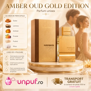Parfum Amber Oud Gold Edition Al Haramain 60 ml, Apa De Parfum, Unisex - Img 9