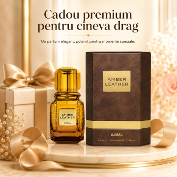 Parfum Arăbesc Ajmal Amber Leather Eau De Parfum 100 ml, Damă, edp - Img 7