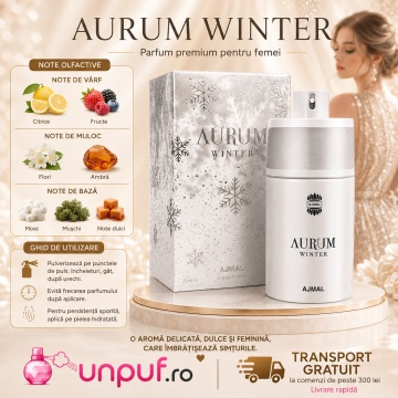 Parfum Arăbesc Ajmal Aurum Winter 75 ml, Damă, edp - Img 9