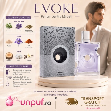 Parfum Arăbesc Ajmal Evoke Him 90 ml, Damă, edp - Img 8