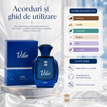 Parfum Arăbesc Ajmal Vibe For Him 75 ml, Damă, edp - Img 9