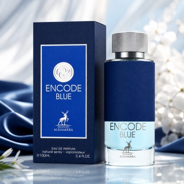 Parfum Arăbesc Alhambra Encode Blue Maison Alhambra 100 ml, Apă de Parfum Bărbați, Aromă Acvatic Proaspătă, Inspirat Explorer Ultra Blue