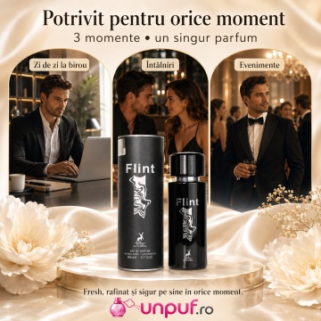 Parfum Arăbesc Alhambra Flint Maison Alhambra 80 ml, Apă de Parfum Unisex, Damă și Bărbat, Aromă Fresh Lemnoasă, Inspirat Paco Rabanne - Img 6