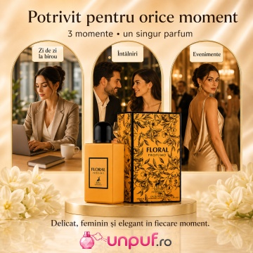 Parfum Arăbesc Alhambra Floral Profumo Maison Alhambra 100 ml, Apă de Parfum Damă, Aromă Floral Fructată, Inspirat Gucci Bloom - Img 6