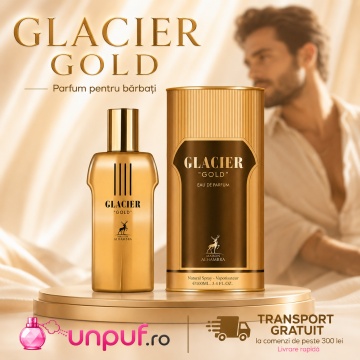 Parfum Arăbesc Alhambra Glacier Gold Maison Alhambra 100 ml, Apă de Parfum Bărbați, Aromă Oriental Ambrată, Inspirat Le Male Elixir - Img 10
