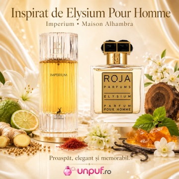 Parfum Arăbesc Alhambra Imperium Maison Alhambra 100 ml, Apă de Parfum Unisex, Damă și Bărbat, Aromă Oriental Modernă, Inspirat Elysium Pour Homme - Img 8