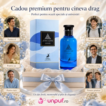 Parfum Arăbesc Alhambra Jean Lowe Azure Maison Alhambra 100 ml, Apă de Parfum Unisex, Damă și Bărbat, Aromă Acvatic Proaspătă, Inspirat Afternoon Swim - Img 7