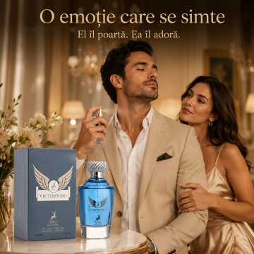 Parfum Arăbesc Alhambra Victorioso Maison Alhambra 100 ml, Apă de Parfum Bărbați, Aromă Oriental Modernă Fresh, Inspirat Invictus - Img 5
