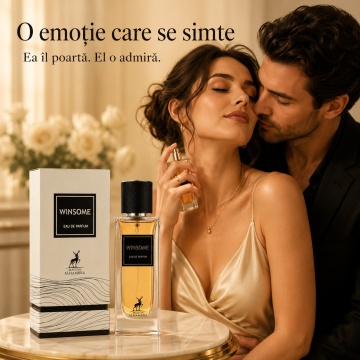 Parfum Arăbesc Alhambra Winsome Maison Alhambra 100 ml, Apă de Parfum Bărbați, Aromă Oriental Modernă Elegantă, Inspirat Tuxedo - Img 5
