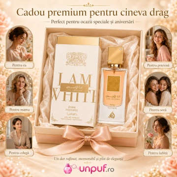 Parfum Arăbesc Ana Abiyedh Poudree Lattafa 60 ml, Apă de Parfum Damă, Aromă Oriental Florală Pudrată cu Citrice, Note Pudrate, Ambră, Mosc și Vanilie - Img 7