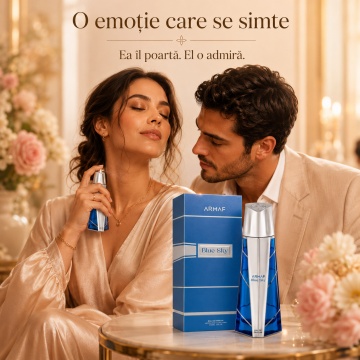Parfum Arăbesc Armaf Blue Sky 105 ml, Apă de Parfum Unisex Damă și Bărbat, Aromă Fresh Fructată Citrică cu Ananas, Bergamotă, Măr, Vanilie, Ambroxan și Note Lemnoase - Img 5