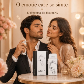 Parfum Arăbesc Armaf Caballo Pour Homme 100 ml, Apă de Parfum Bărbat, Aromă Citrică, Fresh, Elegantă și Masculină, Inspirată de Galloway - Img 5