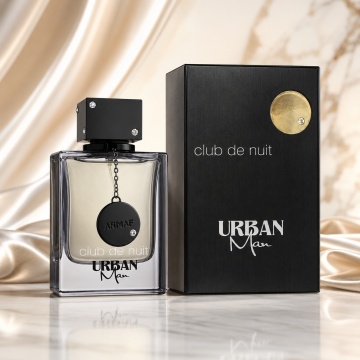 Parfum Arăbesc Armaf Club De Nuit Urban Man 105 ml, Apă de Parfum Bărbat, Aromă Lemnos Condimentată, Fresh, Aromatică, Elegantă și Masculină, Inspirată de Mr. Burberry