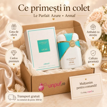 Parfum Arăbesc Armaf Le Parfait Azure Pour Femme 100 ml, Apă de Parfum Damă, Aromă Acvatică Proaspătă, Florală, Luminoasă și Rafinată - Img 4