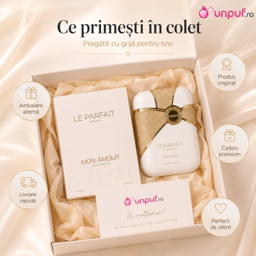 Parfum Arăbesc Armaf Le Parfait Pour Femme Mon Amour 100 ml, Apă de Parfum Unisex Damă și Bărbat, Aromă Floral Orientală Inspirată de Good Girl - Img 4