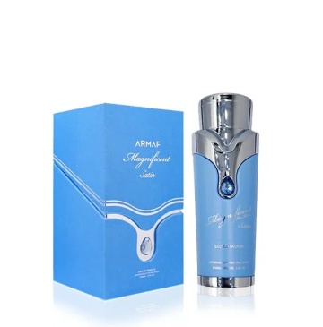 Parfum Arăbesc Armaf Magnificent Satin Pour Homme 100 ml, Apă de Parfum Unisex Damă și Bărbat, Aromă Florală Citrică Lemnoasă Inspirată de My Way - Img 11